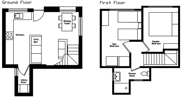 The Beach House Floorplan